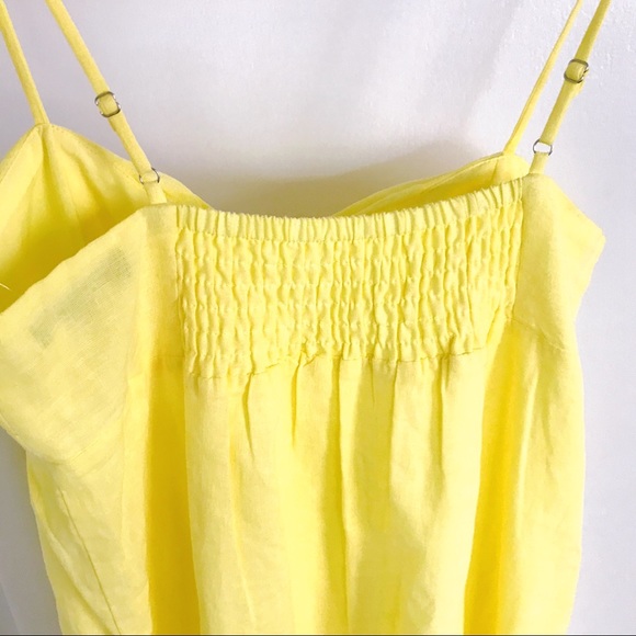 🍋 BANANA REPUBLIC CITRON RUFFLE MAXI DRESS! - Picture 13 of 16